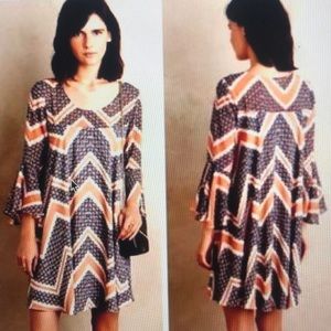 Anthropologie Paper Crown Endora Dress